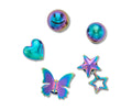 JIBBITZ™ CHARM Iridescent Meta 5 Pack