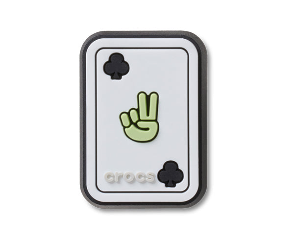 Crocs JIBBITZ™ CHARM Peace Club Card