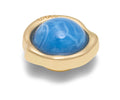 Crocs JIBBITZ™ CHARM Gold and Blue Organic Shape