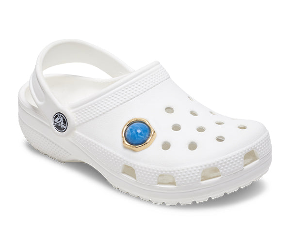 Crocs JIBBITZ™ CHARM Gold and Blue Organic Shape
