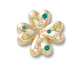 Crocs JIBBITZ™ CHARM Gold SMT Gem Clover