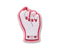 Crocs JIBBITZ™ CHARM Girl Power Fist
