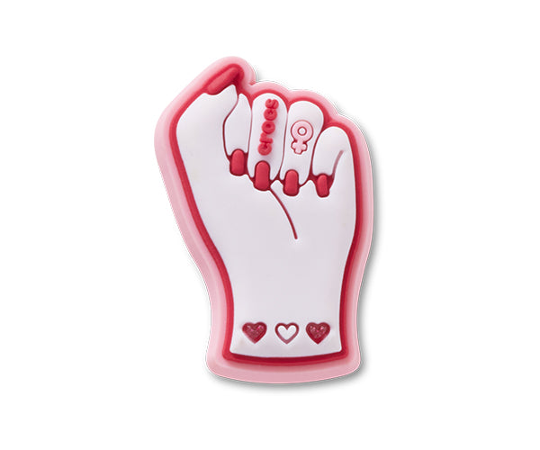 Crocs JIBBITZ™ CHARM Girl Power Fist