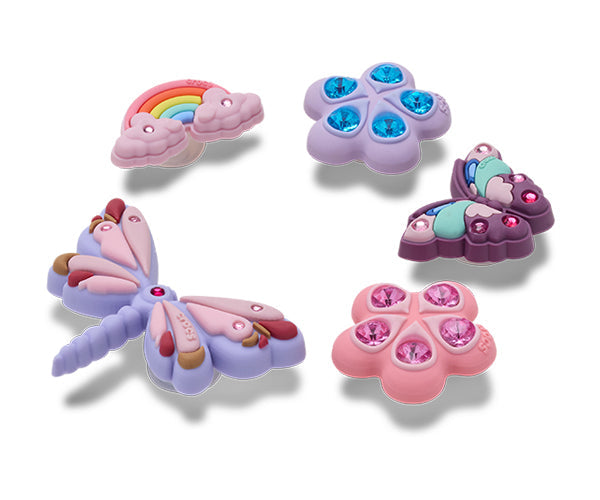 Crocs JIBBITZ™ CHARM Magical Garden Bug 5 Pack