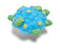 JIBBITZ™ CHARM Beaded Blue Bouquet