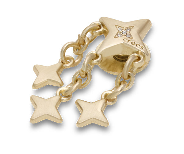 JIBBITZ™ CHARM Gold and Star Dangle
