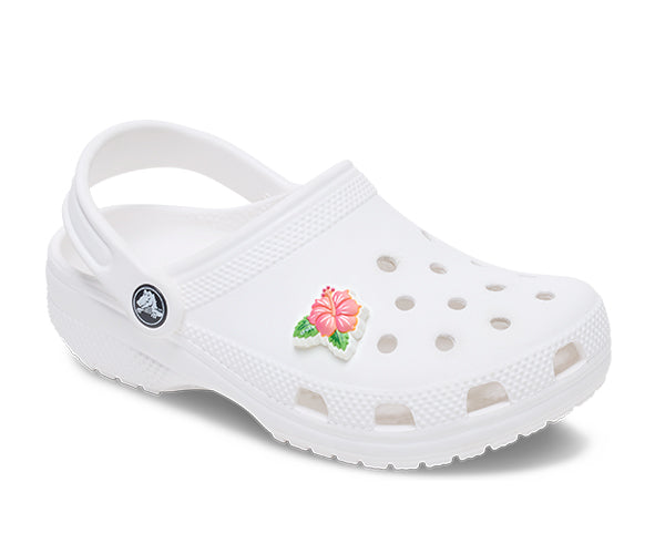 Crocs JIBBITZ™ CHARM Blue Tropical Hibiscus