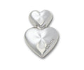 Crocs JIBBITZ™ CHARM Silver Double Heart