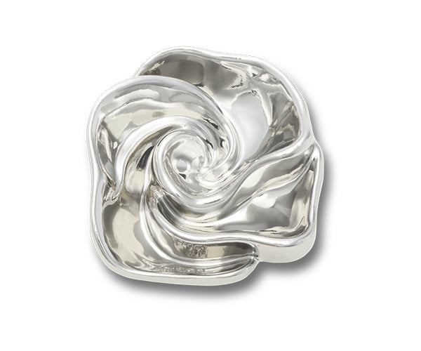 Crocs JIBBITZ™ CHARM Silver Flower Swirl