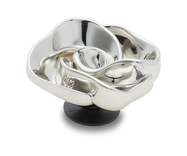 Crocs JIBBITZ™ CHARM Silver Flower Swirl