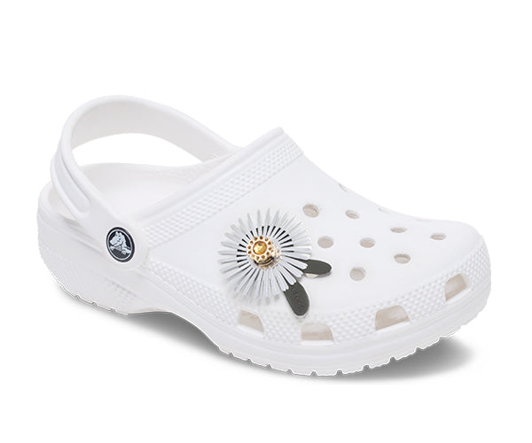 JIBBITZ™ CHARM Silver Sequin Flower