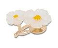 JIBBITZ™ CHARM White Floral Blossom