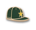 JIBBITZ™ CHARM Green Star Baseball Cap