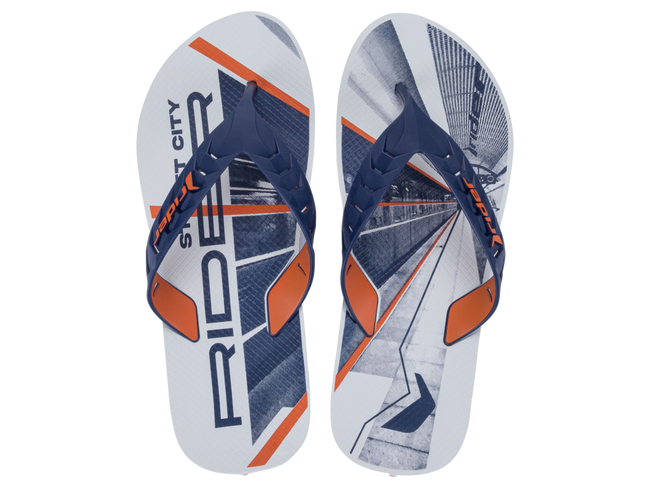 RIDER MEN STREET CITY DEDO AD White/Blue/Orange 212107 Ipanema Adult