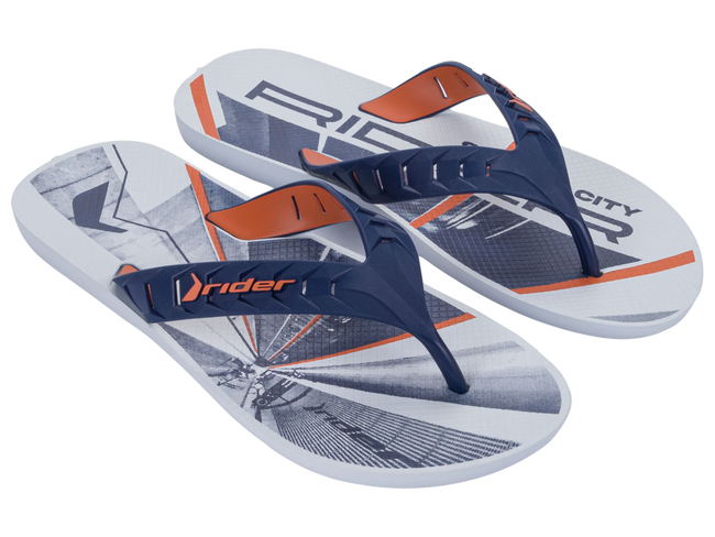 RIDER MEN STREET CITY DEDO AD White/Blue/Orange 212107 Ipanema Adult