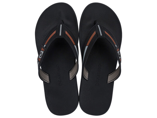 CARTAGO MEN DUBLIN II THONG AD Black / Brown Tile / Grey 212268 Ipanema Adult