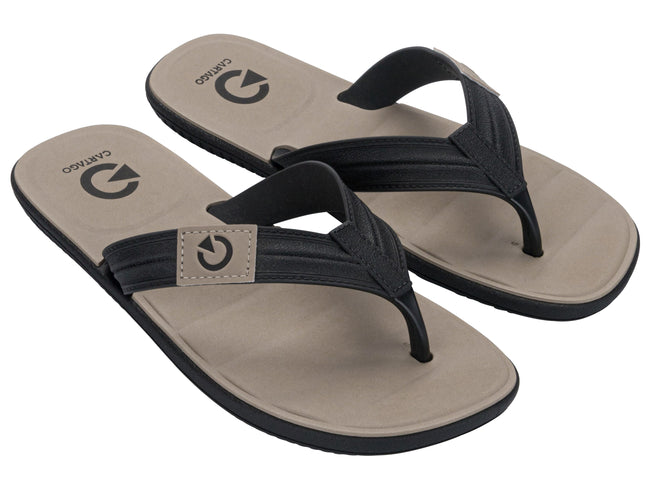 Cartago MEN Aspen Thong AD Black/Black/Begie 212516 Ipanema Adult
