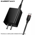 GADGET MAX - PD103U 30W PD (USB-A+USB-C) Charger Set