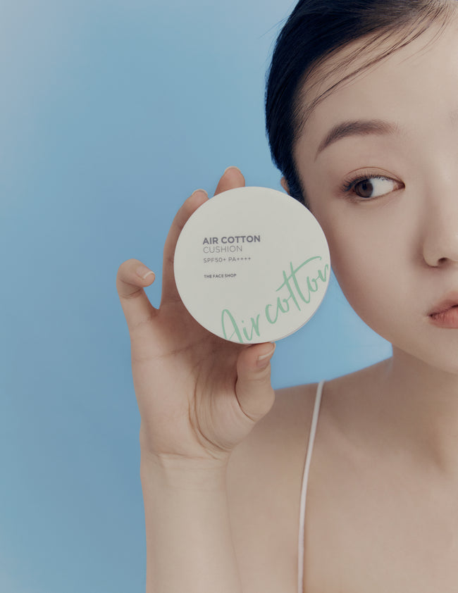 THEFACESHOP AIR COTTON CUSHION 205 SPF50+ PA++++ (Exp:2026,12)