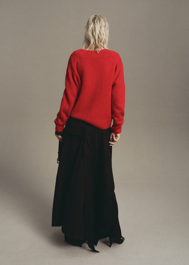 MANGO WOMEN SWEATER TOMATOE-70