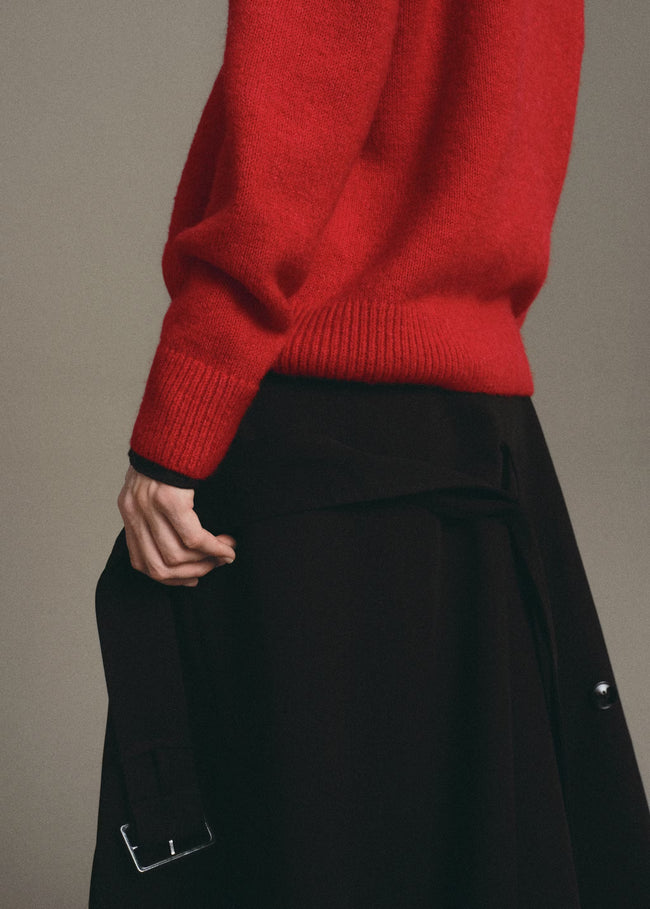 MANGO WOMEN SWEATER TOMATOE-70