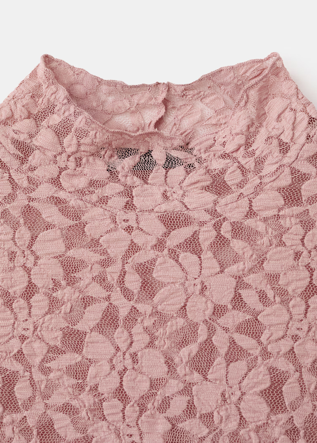 MANGO SHE CAMISETA XLACE-80