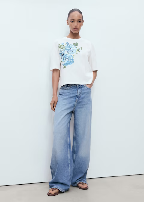 MANGO WOMEN T-SHIRT PEONIA-02