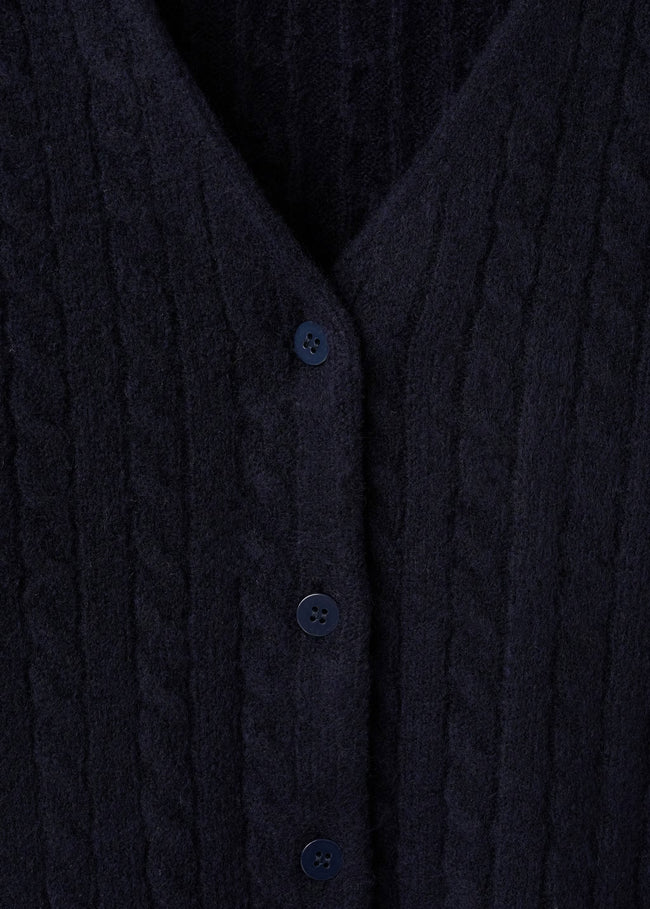MANGO WOMEN CARDIGAN MARINE-56