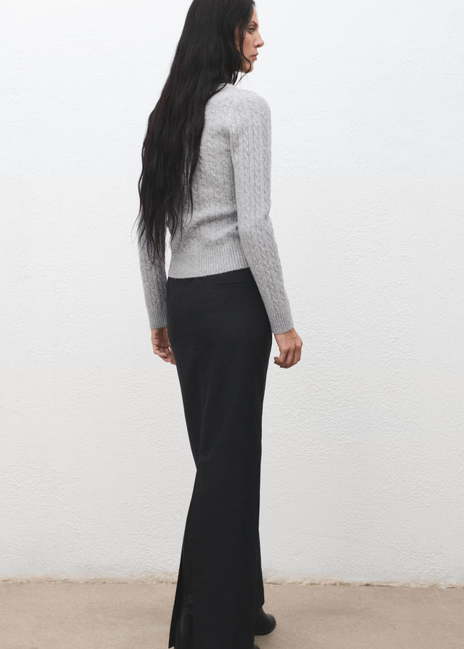 MANGO WOMEN CARDIGAN MARINE-96