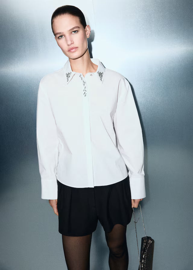 MANGO WOMEN SHIRT RUS