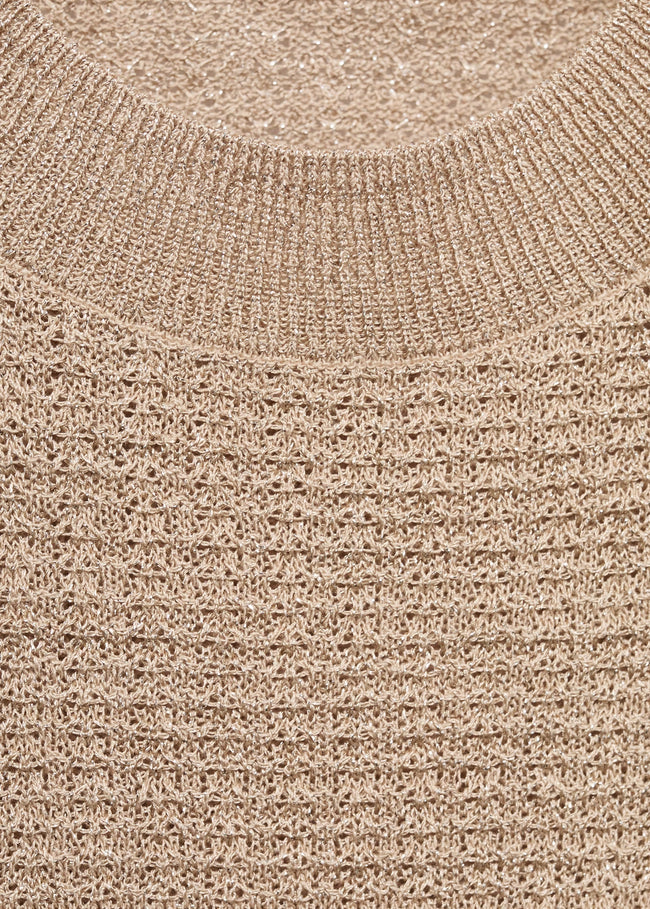 MANGO WOMEN SWEATER GLITTER-PL