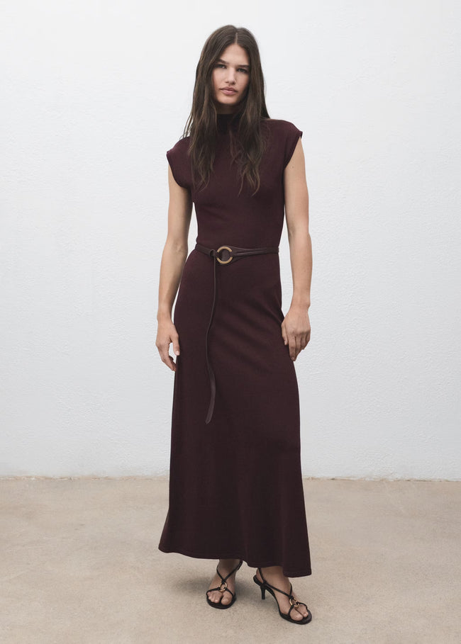 MANGO WOMEN DRESS POMODORE-76