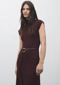 MANGO WOMEN DRESS POMODORE-76