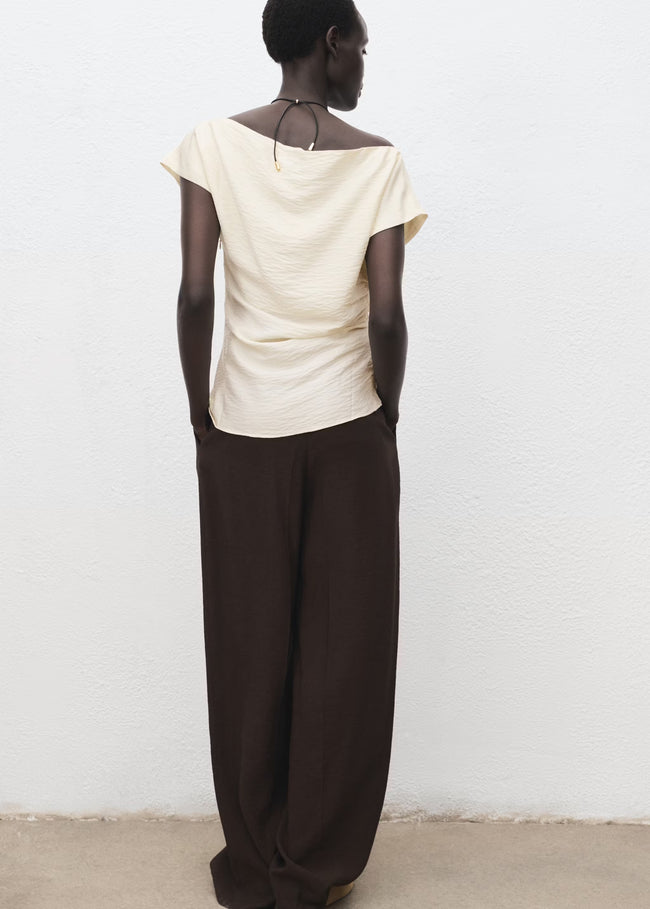 MANGO WOMEN BLOUSE MANTA-01