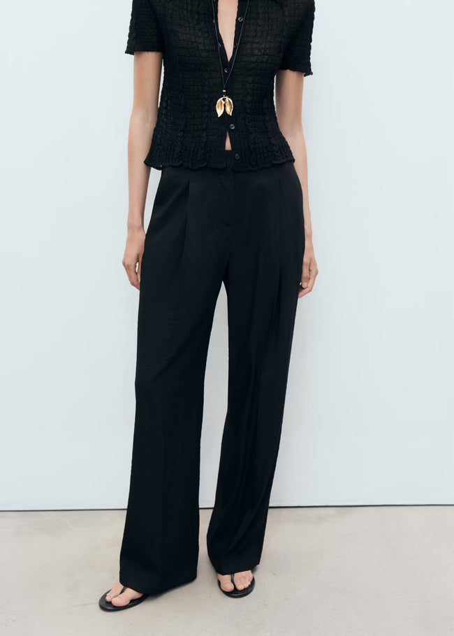MANGO WOMEN TROUSERS CARLA-99