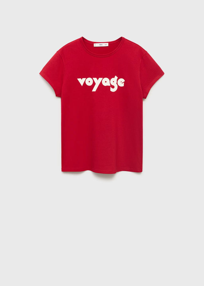 MANGO WOMEN T-SHIRT ILUSTRA-70