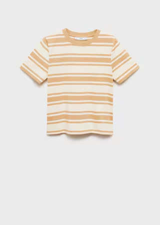 MANGO WOMEN T-SHIRT CONTRI-30