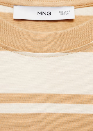 MANGO WOMEN T-SHIRT CONTRI-30