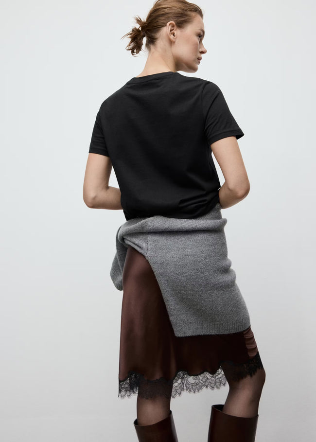 MANGO WOMEN T-SHIRT CHALS-99