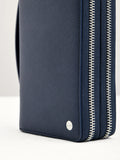 PEDRO Leather Zip-Around Travel Organizer - Navy