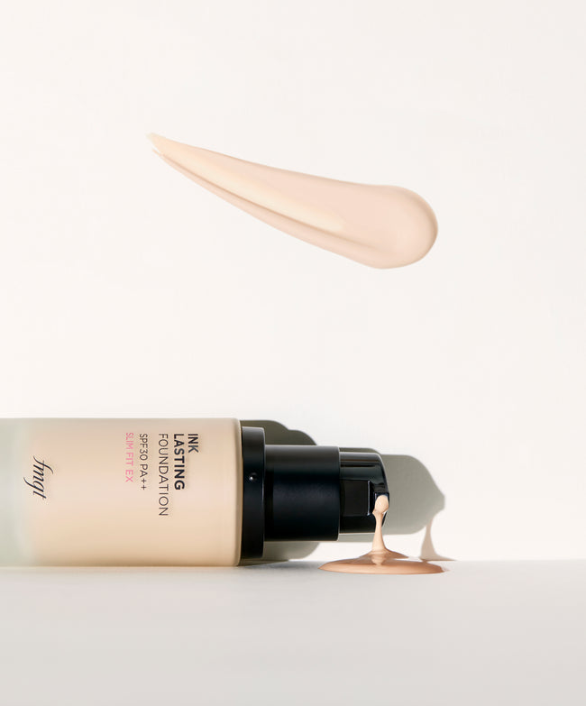 THEFACESHOP INK LASTING FOUNDATION SLIM FIT N201 APRICOT BEIGE (Exp: 2027,1)