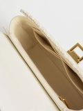 CHARLES & KEITH_Everline Woven Braided-Strap Shoulder Bag_White