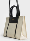 CHARLES & KEITH Shalia Canvas Tote Bag_Multi