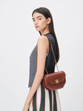 CHARLES & KEITH Avis Geometric Shoulder Bag Chocolate