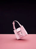 CHARLES & KEITH Ivy Top Handle Mini Bag Pink