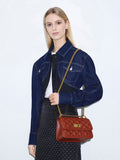 CHARLES & KEITH Micaela Quilted Chain Bag Brick