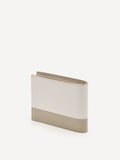 PEDRO Icon Leather Bi-Fold Wallet with Insert - Chalk