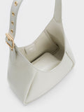 CHARLES & KEITH Women Buzz Hobo Bag_White