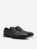 PEDRO Altitude Lightweight Embossed Derby Shoes - Black