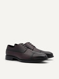 PEDRO Altitude Lightweight Embossed Derby Shoes - Dark Brown